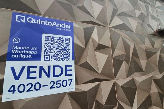 Placa de apartamento para alugar com 2 quartos, 34m² em Vila Dalila, São Paulo