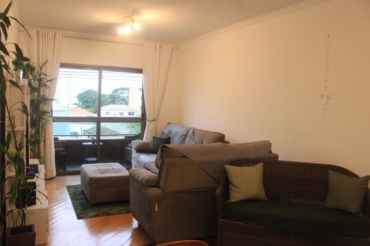 Sala de apartamento à venda com 3 quartos, 96m² em Santa Maria, São Caetano do Sul