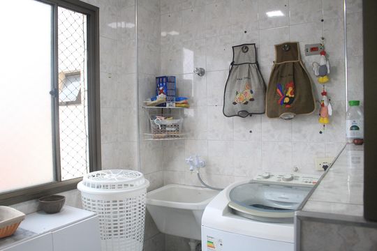 Área comum de apartamento à venda com 3 quartos, 96m² em Santa Maria, São Caetano do Sul