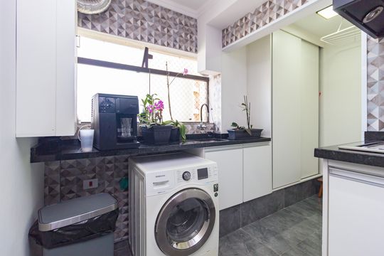Área de Serviço de apartamento à venda com 3 quartos, 107m² em Brás, São Paulo
