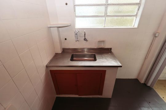 Cozinha de apartamento para alugar com 2 quartos, 75m² em Vila Mariana, São Paulo
