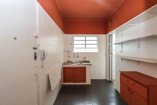 Cozinha de apartamento para alugar com 2 quartos, 75m² em Vila Mariana, São Paulo