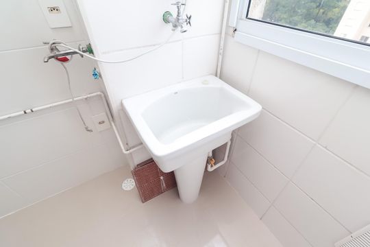 Área de serviço de apartamento para alugar com 2 quartos, 47m² em Colônia (zona Leste), São Paulo