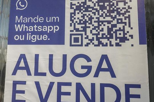 Placa de apartamento à venda com 1 quarto, 38m² em Bom Jesus, Porto Alegre