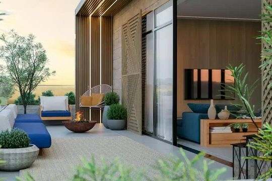 Apartamento à venda com 3 quartos, 95m² em Sion, Belo Horizonte