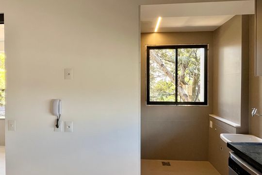 Cozinha de apartamento à venda com 3 quartos, 70m² em Sion, Belo Horizonte