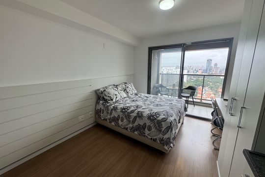 Studio de kitnet/studio à venda com 1 quarto, 26m² em Santo Amaro, São Paulo