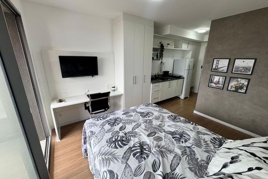 Studio de kitnet/studio à venda com 1 quarto, 26m² em Santo Amaro, São Paulo