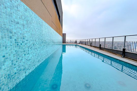 Área comum - Piscina de kitnet/studio à venda com 1 quarto, 27m² em Vila Esperança, São Paulo