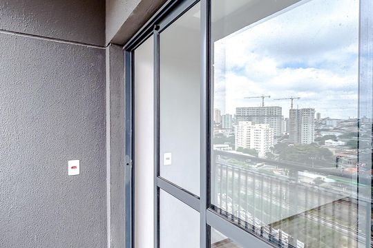 Varanda do Studio de kitnet/studio à venda com 1 quarto, 27m² em Vila Esperança, São Paulo