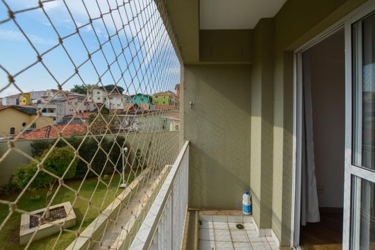 VARANDA de apartamento para alugar com 2 quartos, 55m² em Jardim Esmeralda, São Paulo