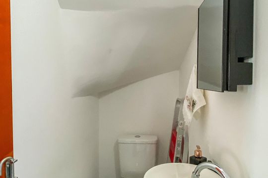 Lavabo  de apartamento à venda com 2 quartos, 55m² em Vila Ré, São Paulo