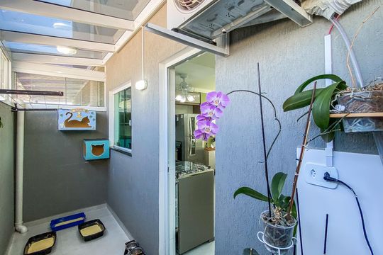 Área de Serviço de apartamento à venda com 2 quartos, 55m² em Vila Ré, São Paulo