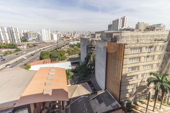 Sala - Vista de apartamento para alugar com 2 quartos, 45m² em Mooca, São Paulo