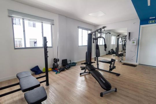 Área comum de apartamento para alugar com 1 quarto, 30m² em Várzea da Barra Funda, São Paulo