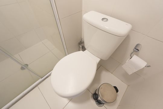 Banheiro de apartamento à venda com 1 quarto, 50m² em Consolação, São Paulo