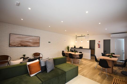 Área comum de apartamento à venda com 2 quartos, 37m² em Paraisópolis, São Paulo