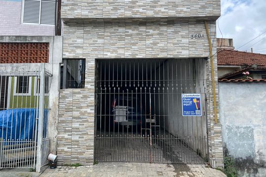 Fachada + Placa de casa para alugar com 1 quarto, 50m² em Burgo Paulista, São Paulo
