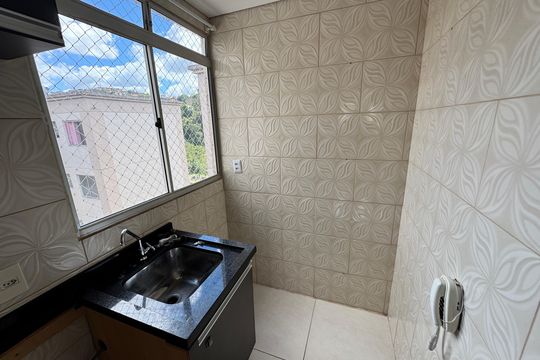 Área de Serviço de apartamento para alugar com 2 quartos, 44m² em Jardim Petrópolis, Cotia