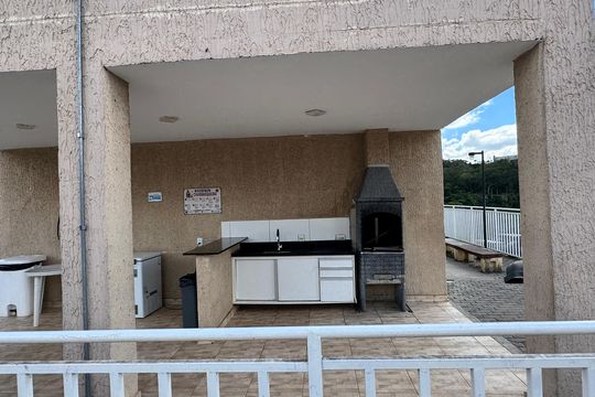 Área comum - Churrasqueira de apartamento para alugar com 2 quartos, 44m² em Jardim Petrópolis, Cotia