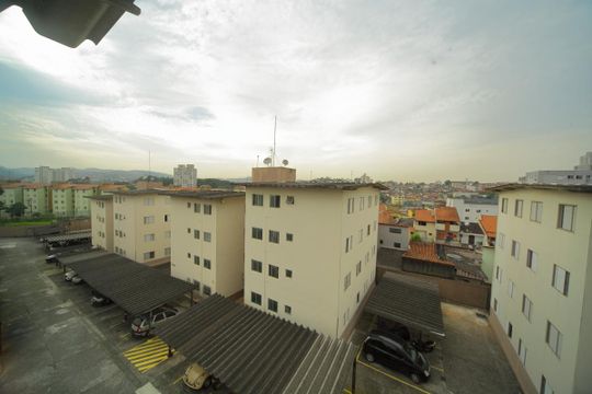 Quarto 1 - Vista  de apartamento para alugar com 2 quartos, 50m² em Assunção, São Bernardo do Campo