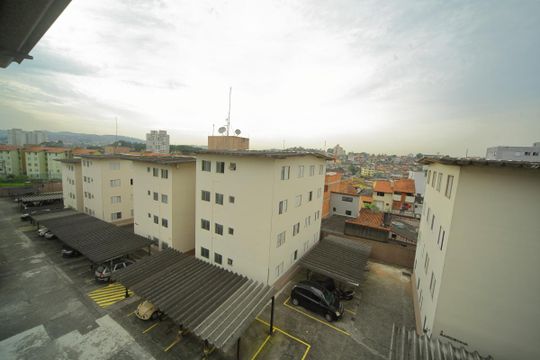 Vista Quarto 2 de apartamento para alugar com 2 quartos, 50m² em Assunção, São Bernardo do Campo