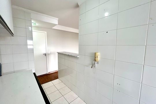 Cozinha de apartamento à venda com 2 quartos, 63m² em Jardim Flor da Montanha, Guarulhos