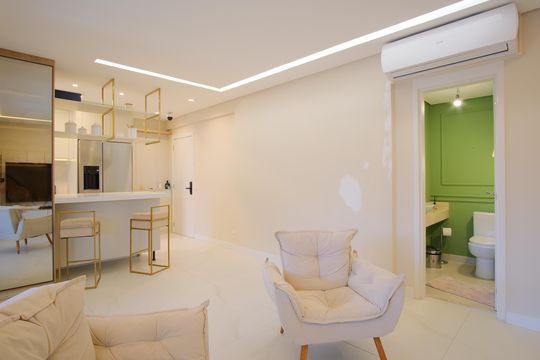 Sala de apartamento para alugar com 3 quartos, 165m² em Chácara Califórnia, São Paulo