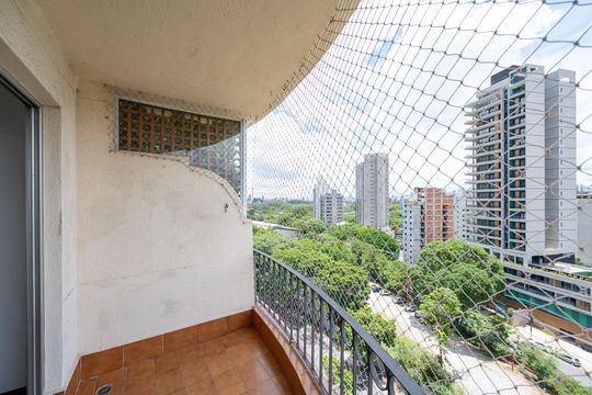 Varanda Sala de apartamento para alugar com 3 quartos, 98m² em Vila Clementino, São Paulo