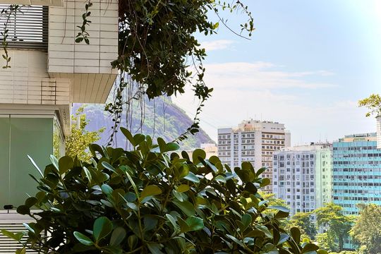 Vista Varanda de apartamento para alugar com 2 quartos, 79m² em Botafogo, Rio de Janeiro