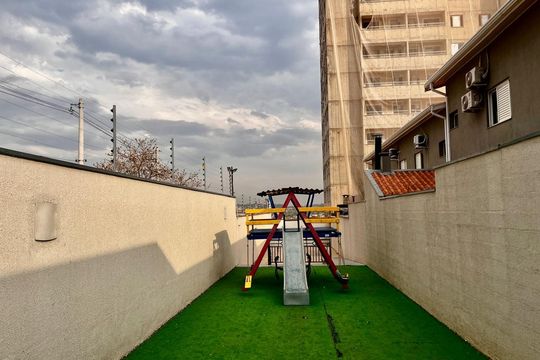 Área comum - Playground de casa de condomínio à venda com 3 quartos, 115m² em Fazenda São Quirino, Campinas