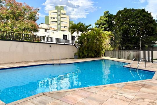 Piscina de apartamento à venda com 4 quartos, 180m² em Serra, Belo Horizonte