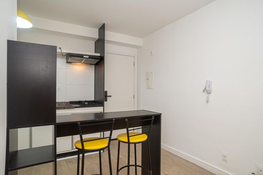 Sala de apartamento para alugar com 2 quartos, 37m² em Centro, São Paulo