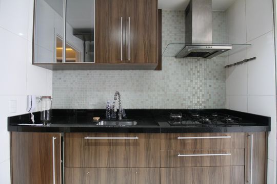 Cozinha - Armários de apartamento para alugar com 2 quartos, 62m² em Vila Andrade, São Paulo
