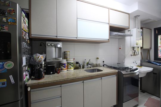 Cozinha de apartamento à venda com 2 quartos, 81m² em Jacarepaguá, Rio de Janeiro