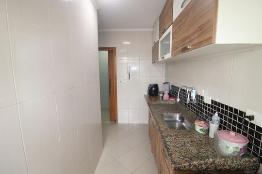 Cozinha de apartamento à venda com 2 quartos, 70m² em Vila Celeste, São Paulo