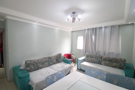 Sala de apartamento à venda com 2 quartos, 70m² em Vila Celeste, São Paulo
