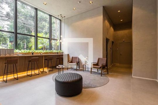 Área comum de apartamento para alugar com 1 quarto, 50m² em Pinheiros, São Paulo
