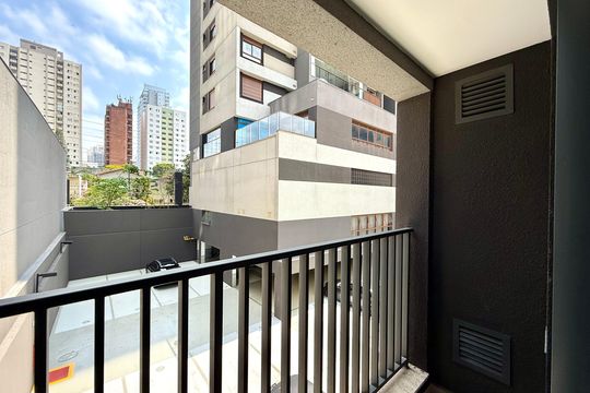 Sacada de kitnet/studio à venda com 0 quarto, 25m² em Brooklin, São Paulo