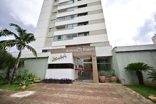 Fachada de apartamento para alugar com 1 quarto, 63m² em Jardim América, Goiânia