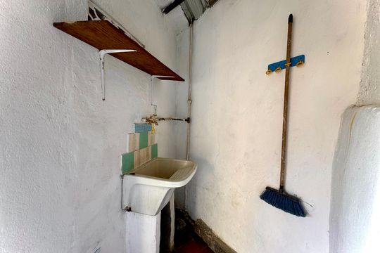 Área de serviço de casa para alugar com 1 quarto, 51m² em Santa Teresa, Rio de Janeiro