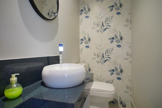 Lavabo de casa de condomínio à venda com 3 quartos, 129m² em Hípica, Porto Alegre