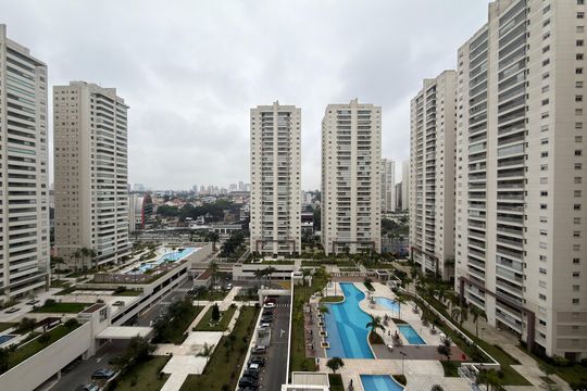 Vista Suíte de apartamento para alugar com 3 quartos, 123m² em Centro, São Bernardo do Campo