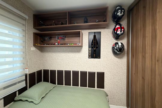 Quarto de apartamento para alugar com 3 quartos, 123m² em Centro, São Bernardo do Campo