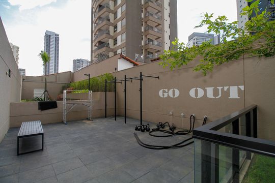 Área Comum - Academia de apartamento para alugar com 1 quarto, 30m² em Sumaré, São Paulo