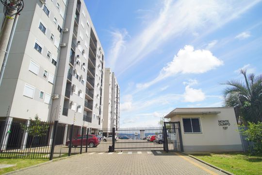 Fachada de apartamento à venda com 2 quartos, 63m² em Rondônia, Novo Hamburgo