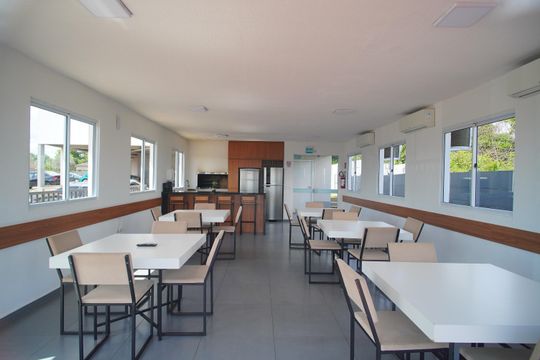Área comum - Salão de festas de apartamento à venda com 2 quartos, 63m² em Rondônia, Novo Hamburgo