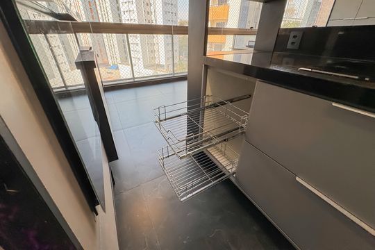 Cozinha  de apartamento à venda com 2 quartos, 69m² em Vila Mariana, São Paulo