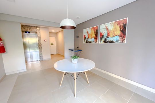 Área comum de kitnet/studio para alugar com 1 quarto, 26m² em Cambuci, São Paulo