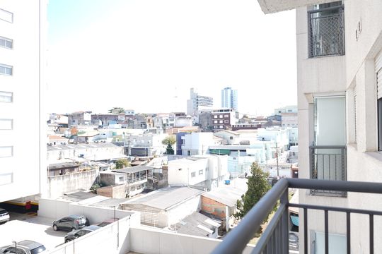 Varanda de apartamento à venda com 2 quartos, 38m² em Jardim Analia Franco, São Paulo